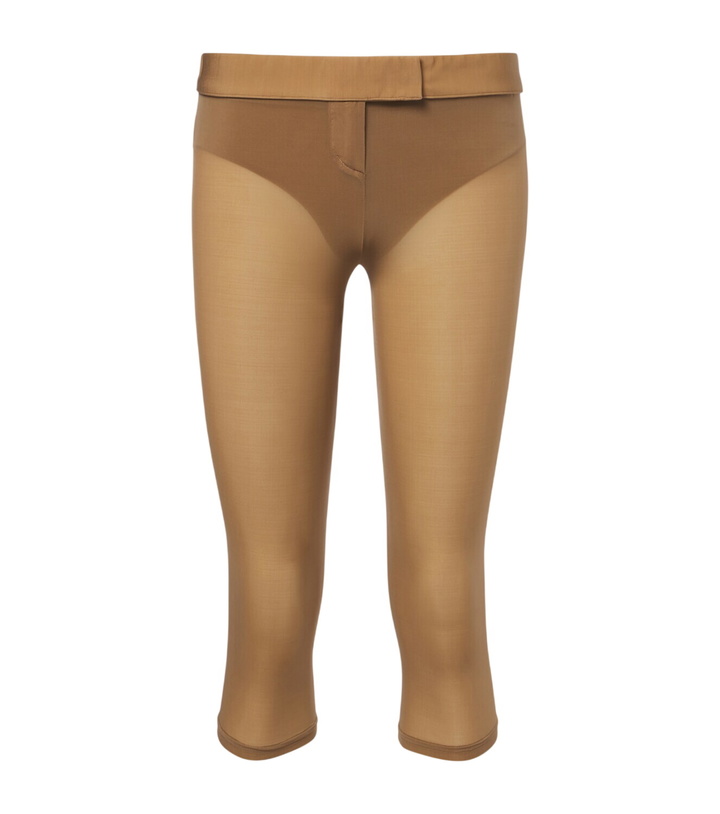 Photo: Magda Butrym Semi-sheer capri pants