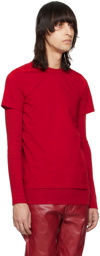 Rick Owens Red Level T-Shirt
