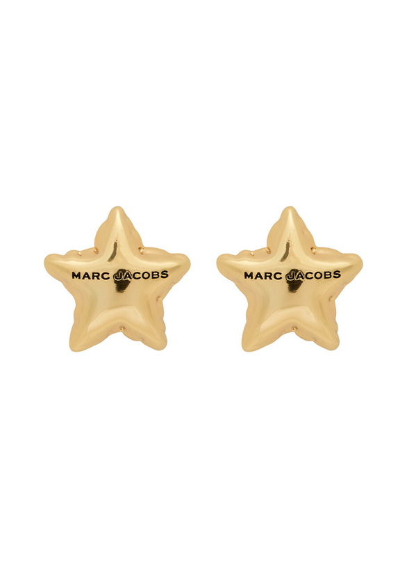 Photo: Marc Jacobs The Star Balloon Stud Earrings - Gold - One Size