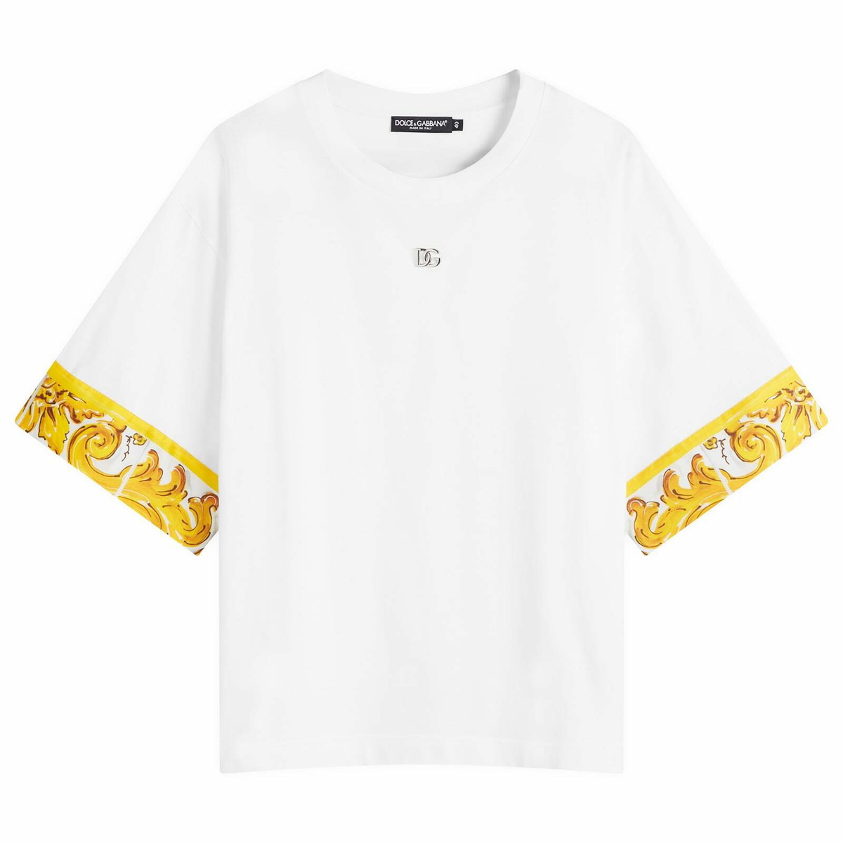 Dolce & Gabbana SUPERMODEL ロゴ Tシャツ Dolce & Gabbana Supermodel Print Oversized T-shirt | White