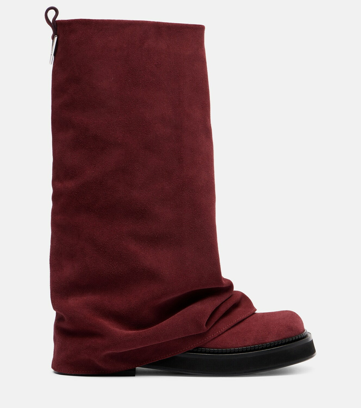 The Attico Robin suede knee-high boots