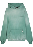 Represent Owners' Club Hooded Cotton Sweatshirt Green