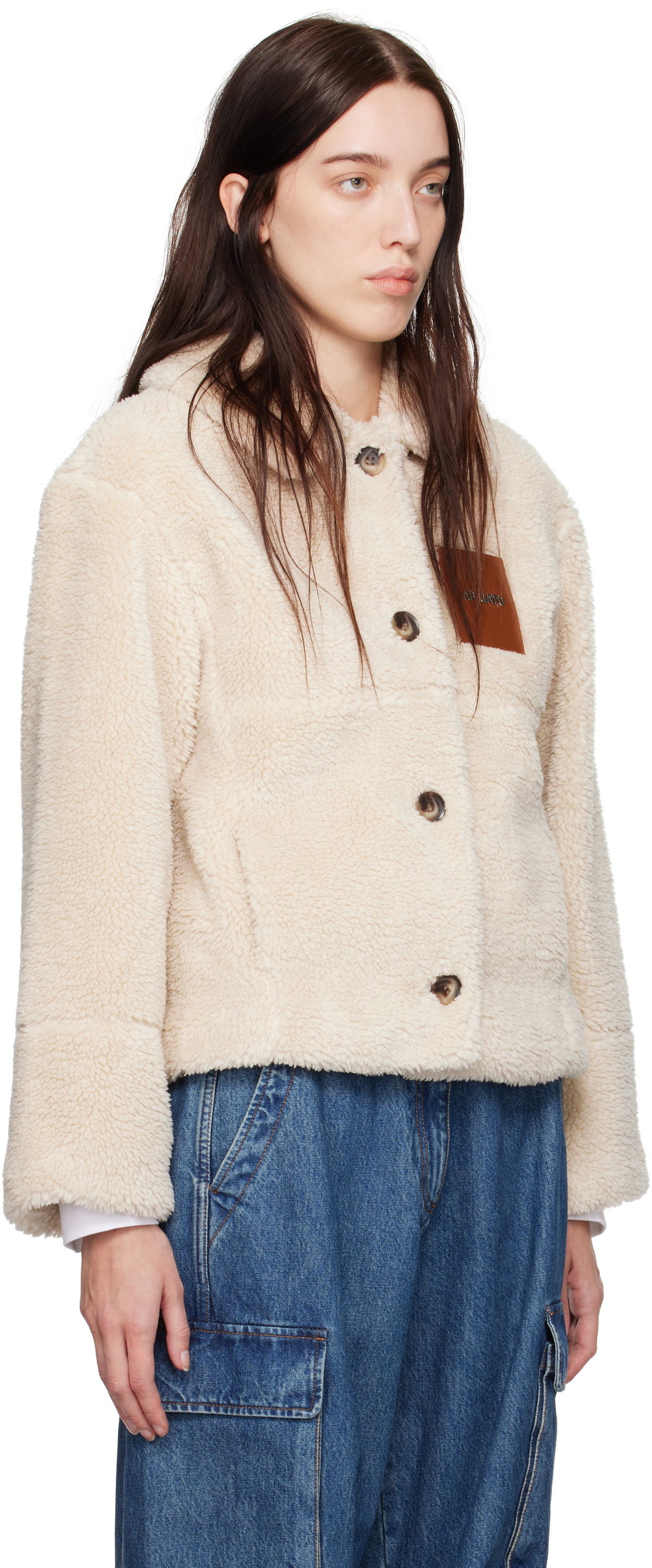 Axel Arigato Beige Ava Jacket