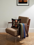 Pendleton - Yakima Logo-Appliquéd Striped Wool and Cotton-Blend Throw