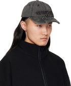VETEMENTS Black Flame Logo Cap