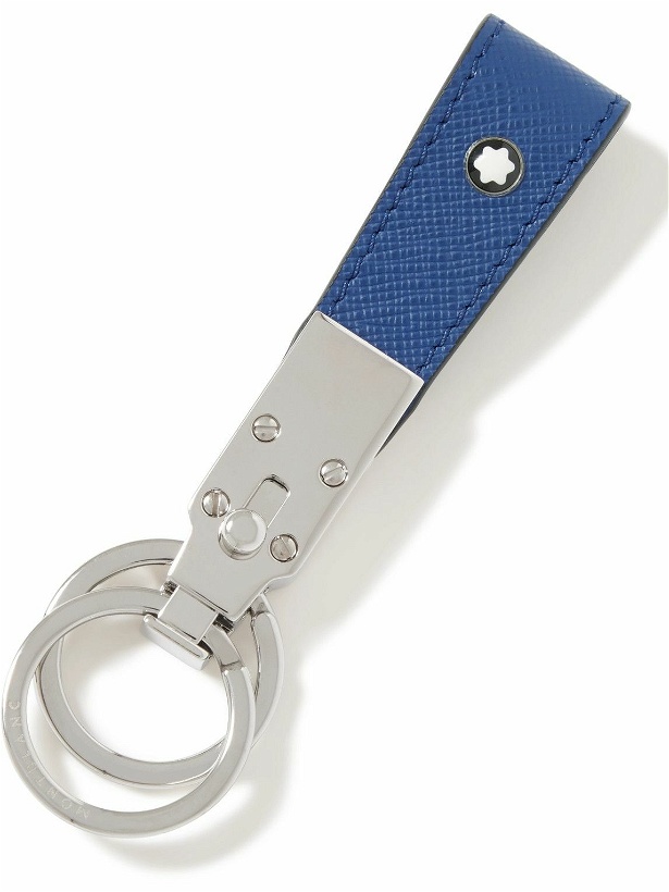 Photo: Montblanc - Sartorial Cross-Grain Leather and Silver-Tone Key Fob
