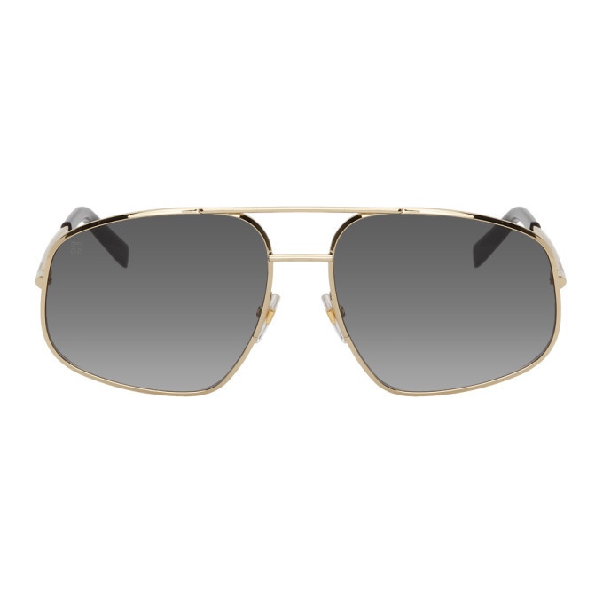 Photo: Givenchy Gold and Black GV 7193 Sunglasses