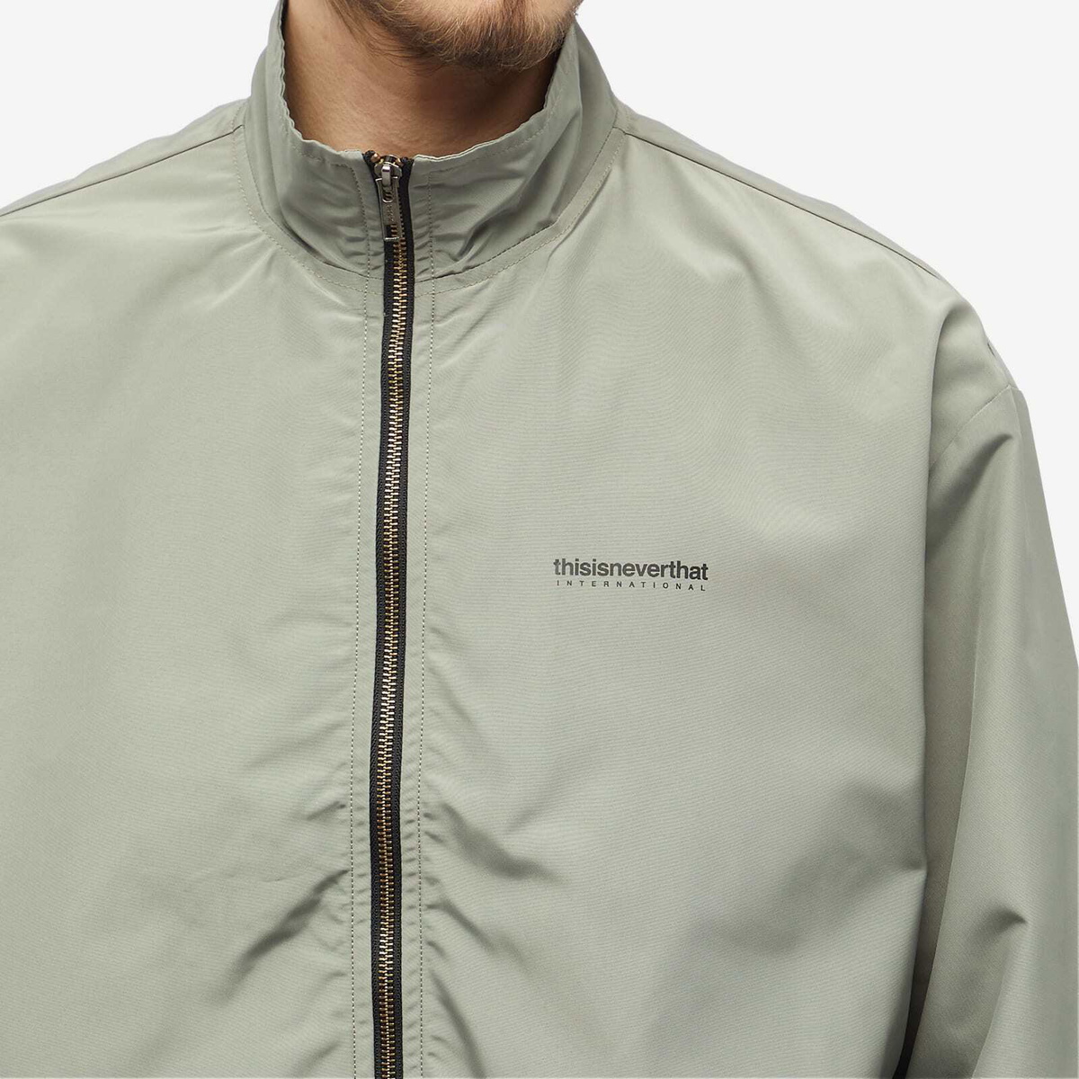 ジャケット・アウター THISISNEVERTHAT INTL. Team Jacket Grey thisisneverthat® - INTL. Team Jacket | HBX - Globally