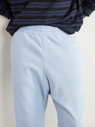 Remi Relief - Straight-Leg Cotton-Jersey Sweatpants - Blue