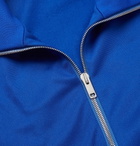 Givenchy - Logo-Jacquard Fleece-Back Tech-Jersey Track Jacket - Men - Blue