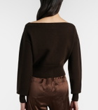 Tom Ford Off-shoulder cashmere cardigan