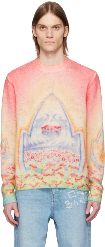 Photo: Casablanca Multicolor Psychedelic Nirvana Sweater