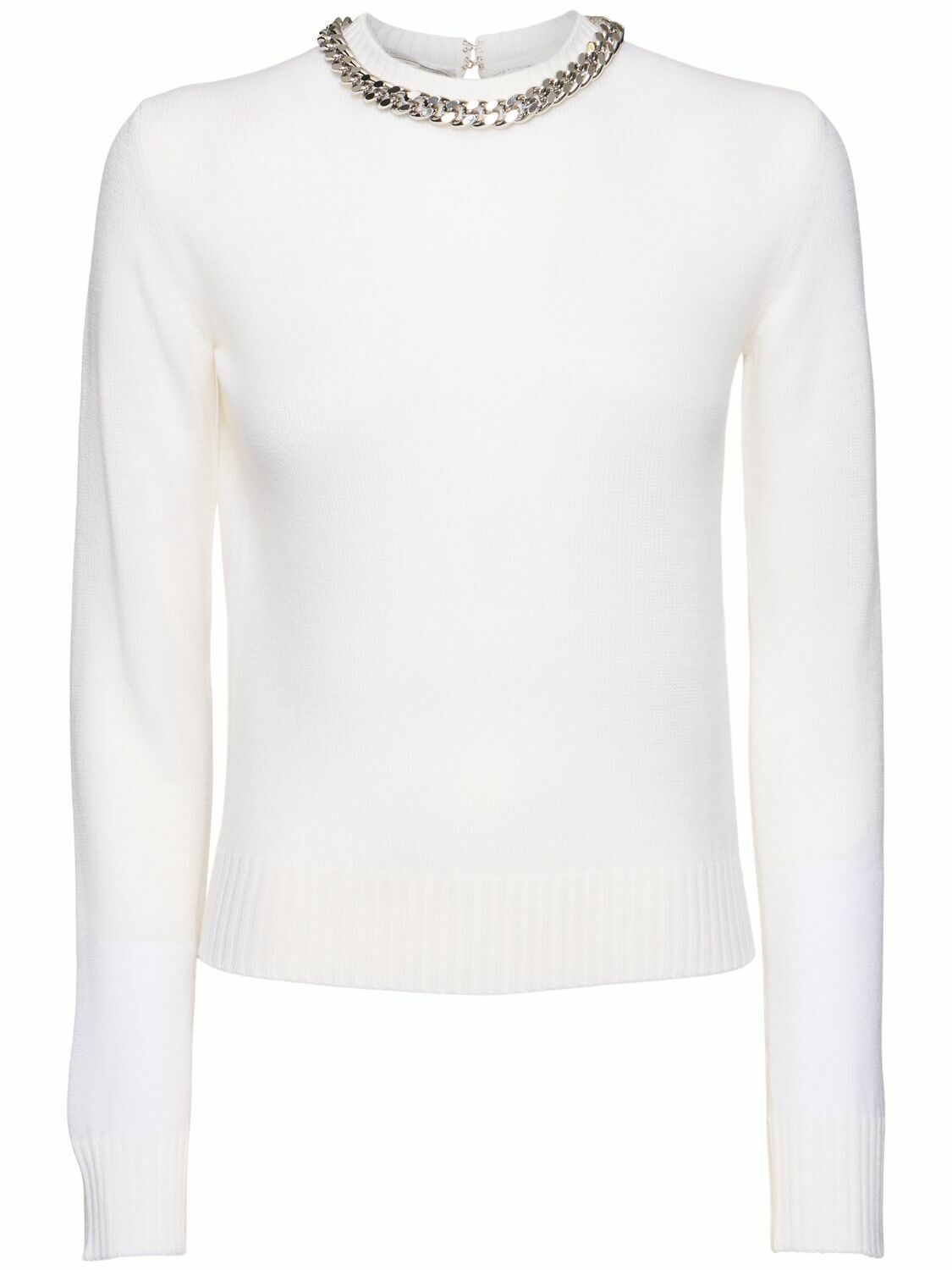 STELLA MCCARTNEY Falabella Chain Detail Sweater