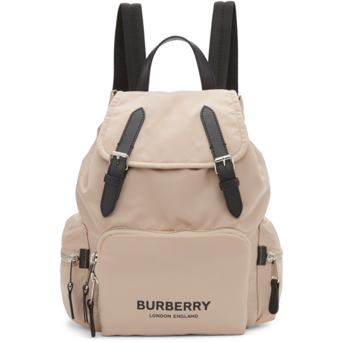 Burberry cheap pink backpack