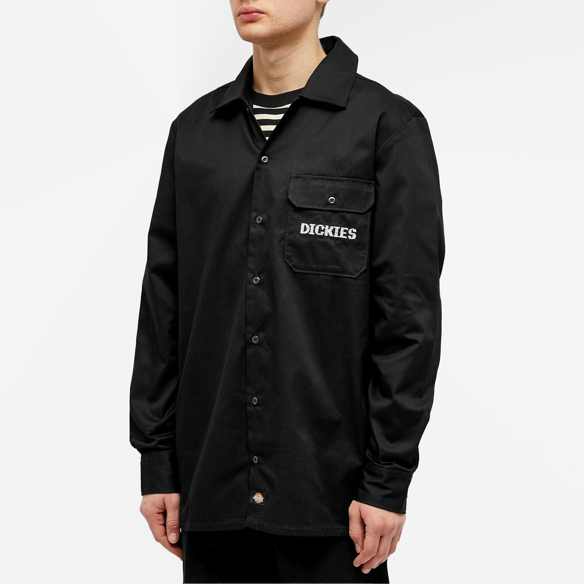 wedstore Dickies ブラック Dickies Men's Wichita Shirt in Black Dickies Construct