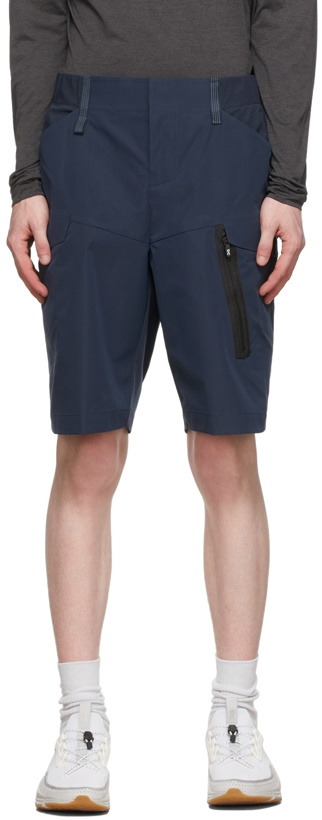 Photo: On Navy Explorer Shorts