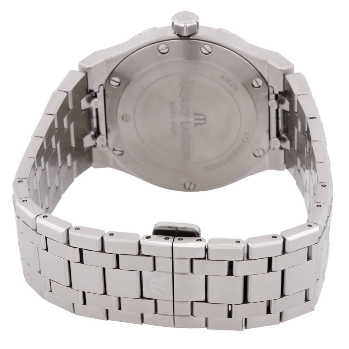 Maurice Lacroix Aikon Quartz Blue Dial Mens Watch AI1108-SS002-430-1