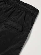 Stone Island - Mid-Length Logo-Appliquéd ECONYL Swim Shorts - Black