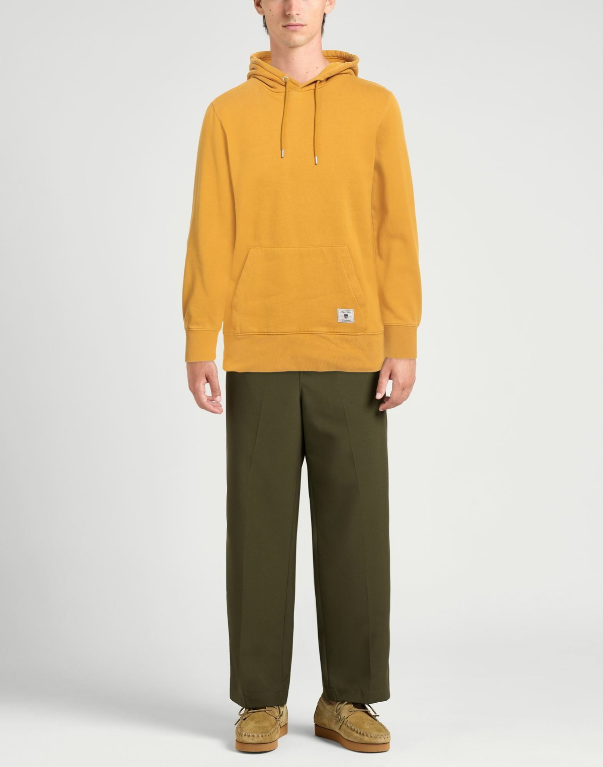Gant Mens Sweatshirt Mustard
