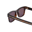 Prada Eyewear Men's A17S Sunglasses in Tortoise/Brown 