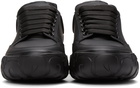 Alexander McQueen Black Court Trainer Sneakers