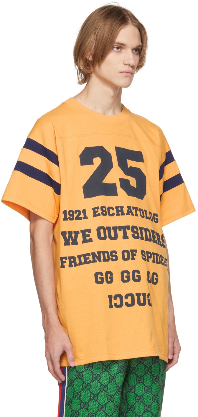 Orange '25 Gucci' T-Shirt Gucci