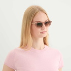 Lunetterie Générale Enfant Terrible Sunglasses in Terra Crystal/Champagne 