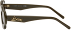 Loewe Khaki Flame Sunglasses