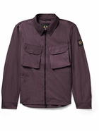 Belstaff - Staunton Logo-Appliquéd Shell Jacket - Purple