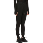 Boris Bidjan Saberi Black Long John 2 Lounge Pants