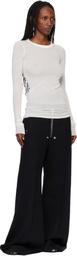 Rick Owens Off-White Temple Rib LS T-shirt