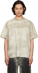 Feng Chen Wang Gray Sandwashed T-shirt