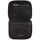 Maison Margiela Black Zip-Around Wallet