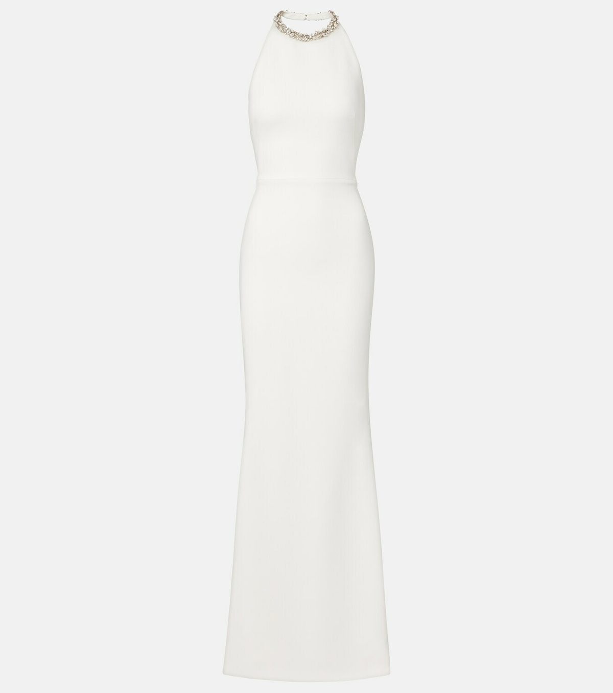 Givenchy Crystal-embellished open-back gown
