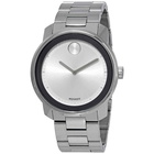 Movado Bold Silver Dial Stainless Steel Mens Watch 3600257