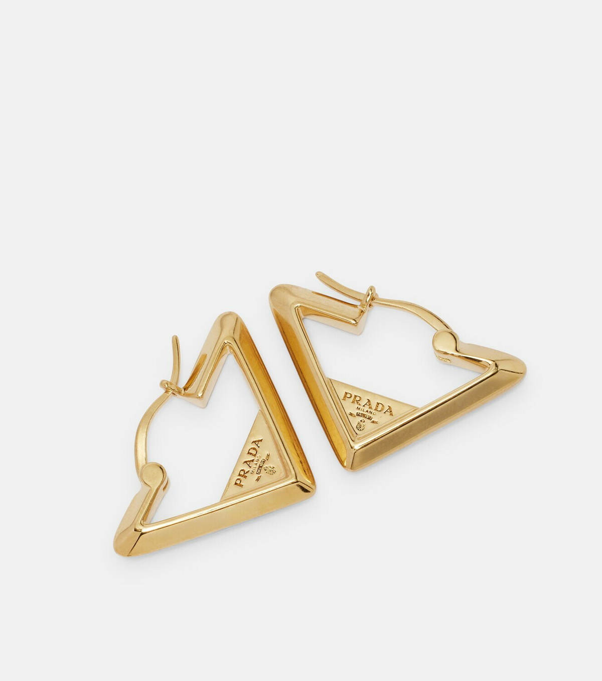 Prada Logo earrings