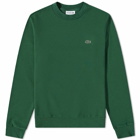 Lacoste Men's Classic Crew Sweat in Green