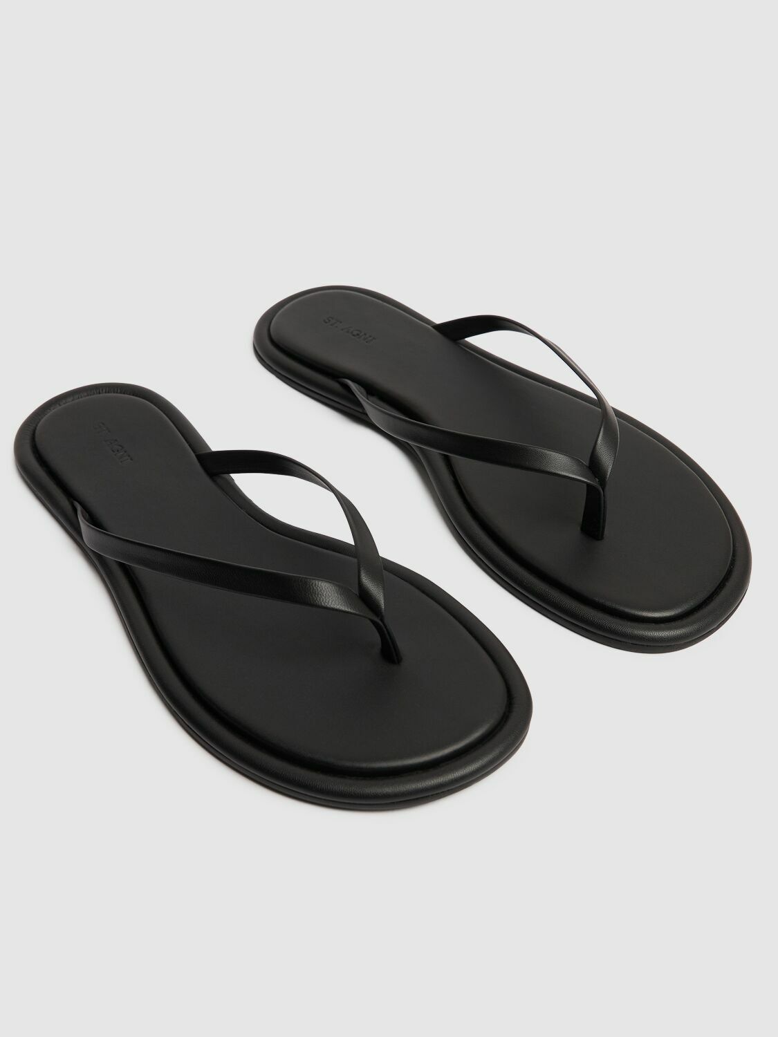 ST.AGNI 5mm Leather Flip Flop Sandals St.Agni