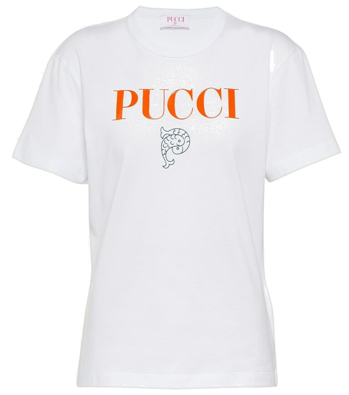 Photo: Pucci Printed cotton T-shirt
