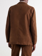 Drake's - Mk. IV Cotton-Moleskin Blazer - Brown