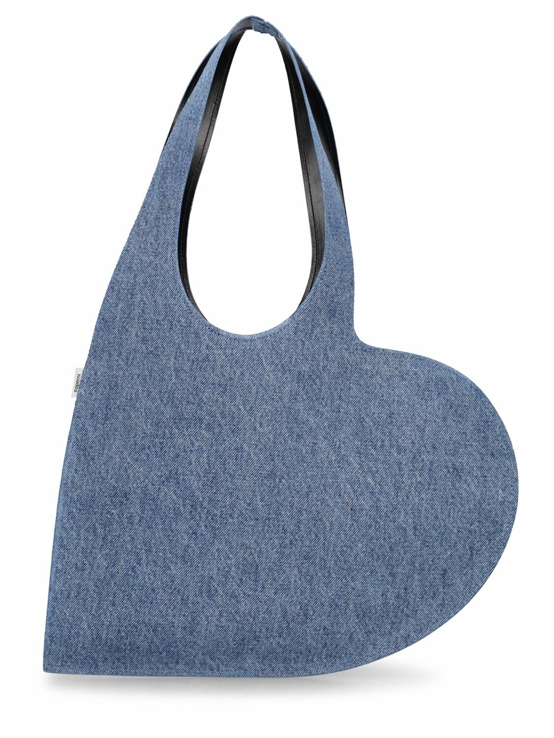バッグ Coperni Denim Mini Heart Tote Bag COPERNI - Mini Heart Denim Tote Bag Coperni
