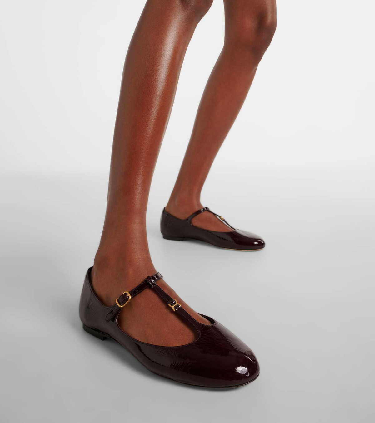 Chloé Marcie patent leather ballet flats Chloe