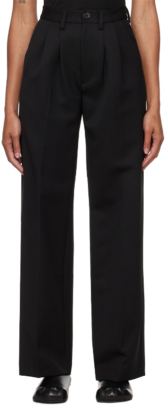 Photo: ANINE BING Black Carrie Trousers