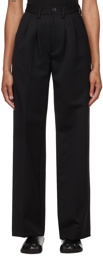 ANINE BING Black Carrie Trousers