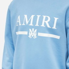 AMIRI Men's MA Bar Crew Sweat in Carolina Blue