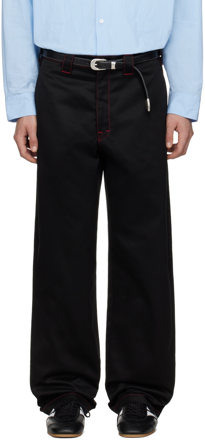 Still Kelly Black Workwear Trousers
