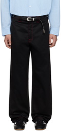 Still Kelly Black Workwear Trousers