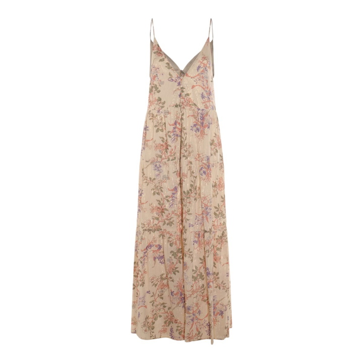 Photo: TwinSet Multicolor Cotton Maxi Dress