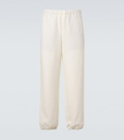 God's True Cashmere Linen sweatpants with amethyst