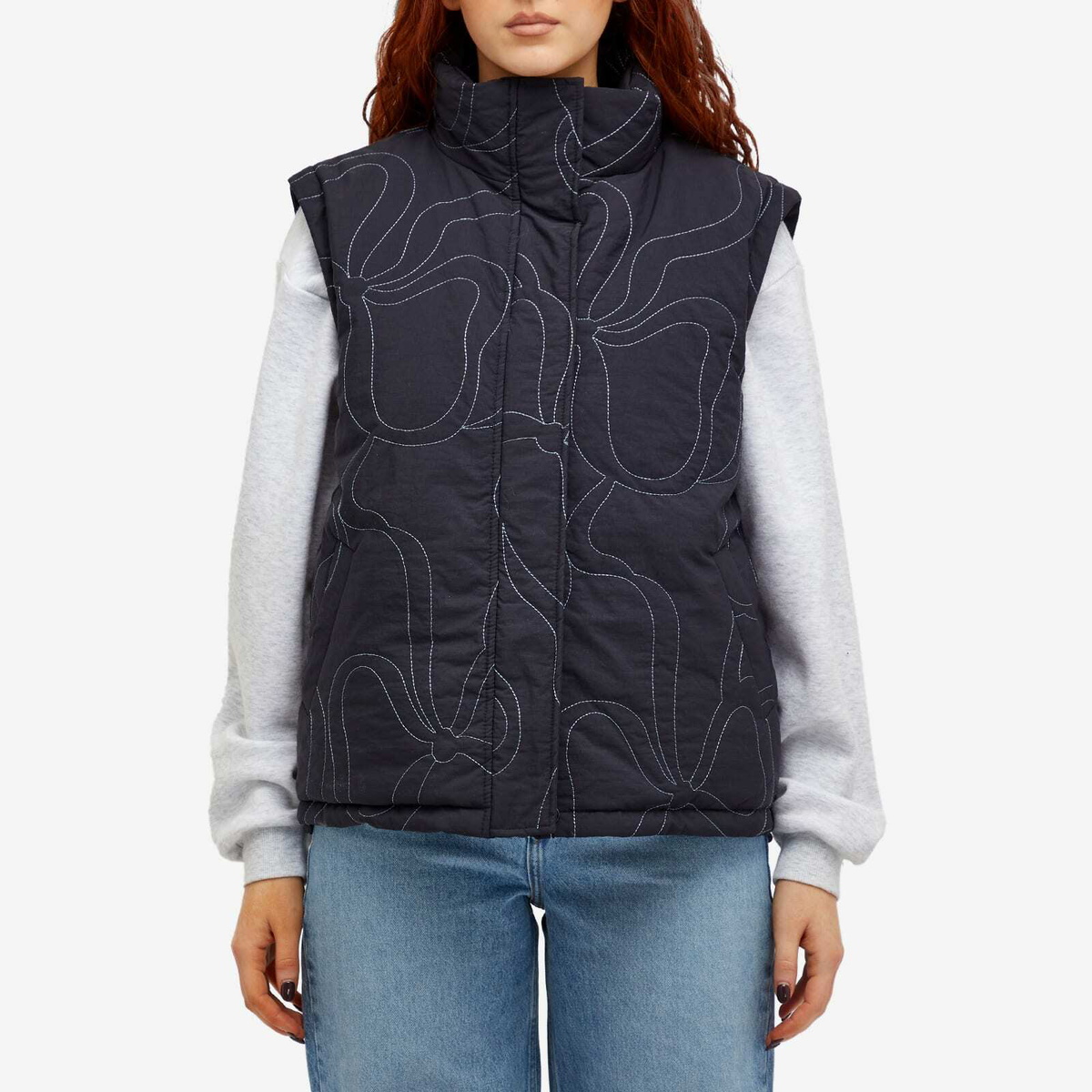 Damson Madder Women's Jennifer Puffer in Navy